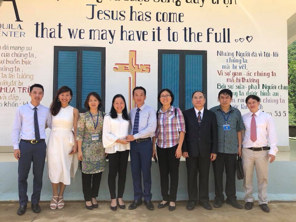 Ban Tôn giáo Chính phủ thăm Trung tâm giải cứu Aquila