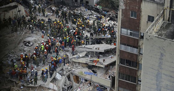 Động đất tại Mexico: Ít nhất 273 người thiệt mạng, hơn 2.000 người bị thương