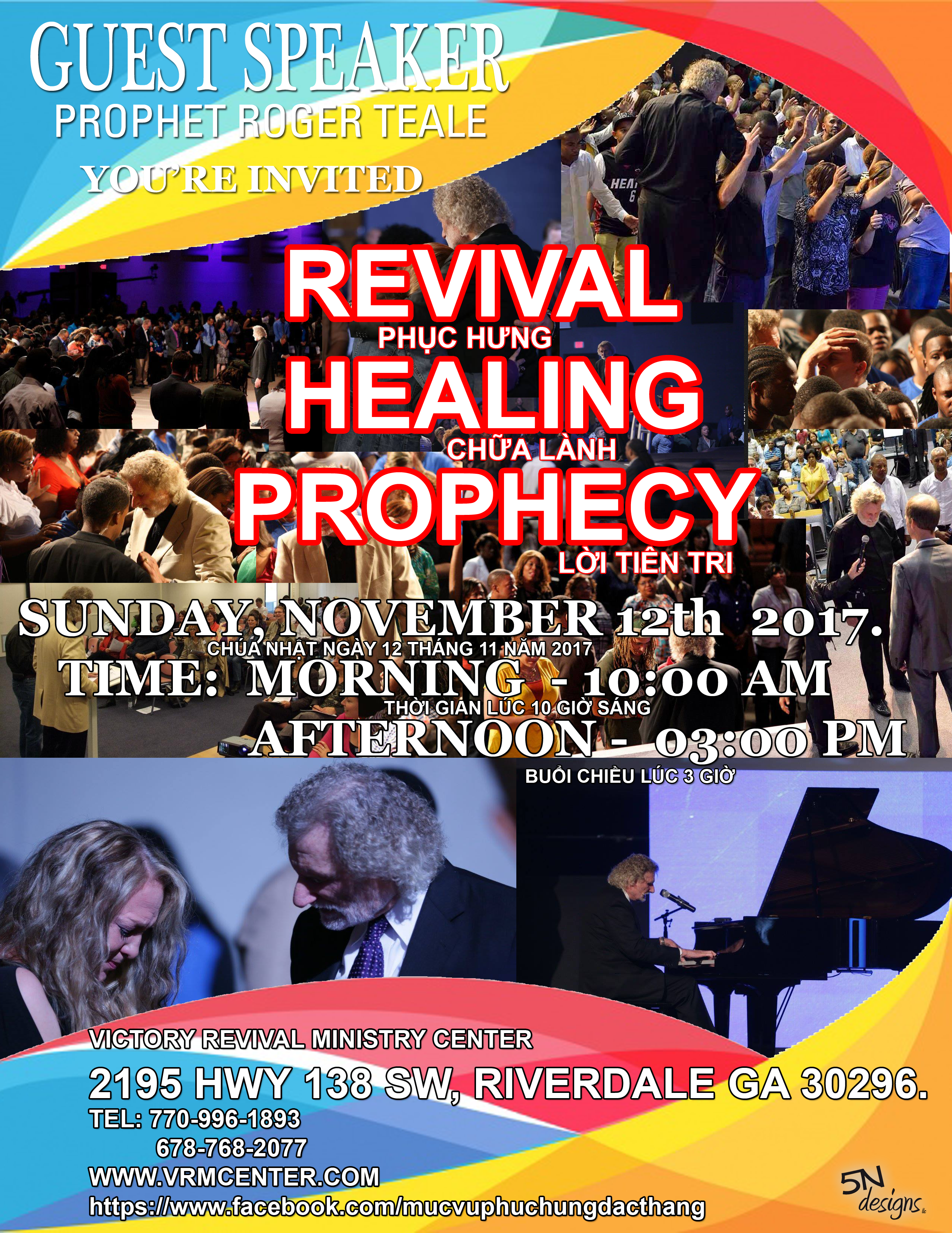 Kỷ niệm 21 năm Đức Thánh Linh phục hưng Hội Thánh Riverdale