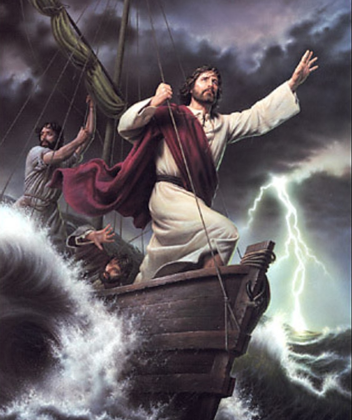 Đối mặt với bão tố bằng cầu nguyện