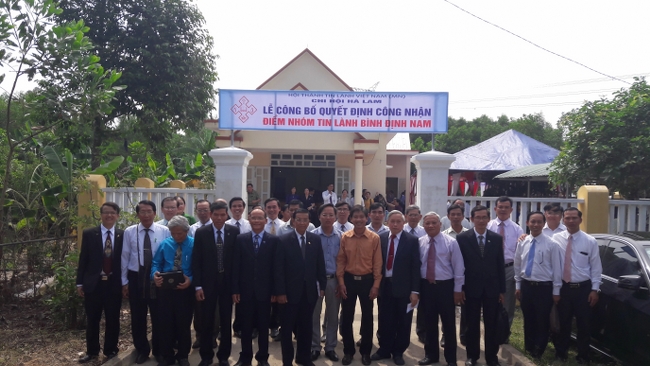 Lễ Công Bố Quyết Định Thành Lập Điểm Nhóm Bình Định Nam – Tỉnh Quảng Nam