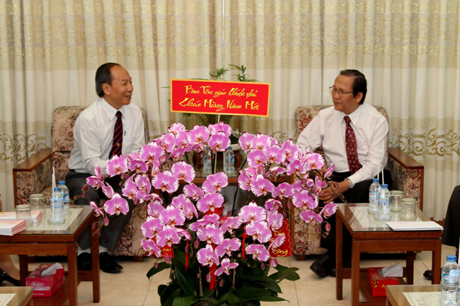 Ban Tôn Giáo Chính Phủ Thăm Và Chúc Tết Tổng Liên Hội