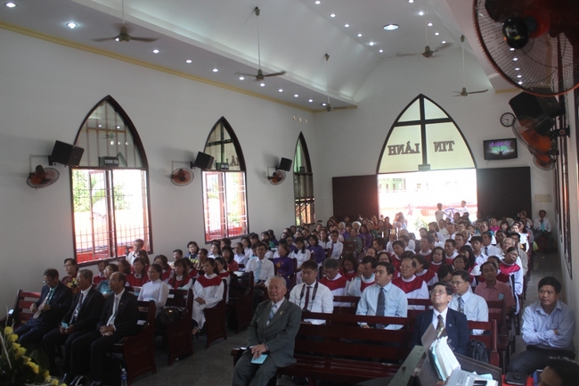 Lễ Cảm Tạ Chúa Tại Hội Thánh Tin Lành Tân Châu, Tỉnh An Giang