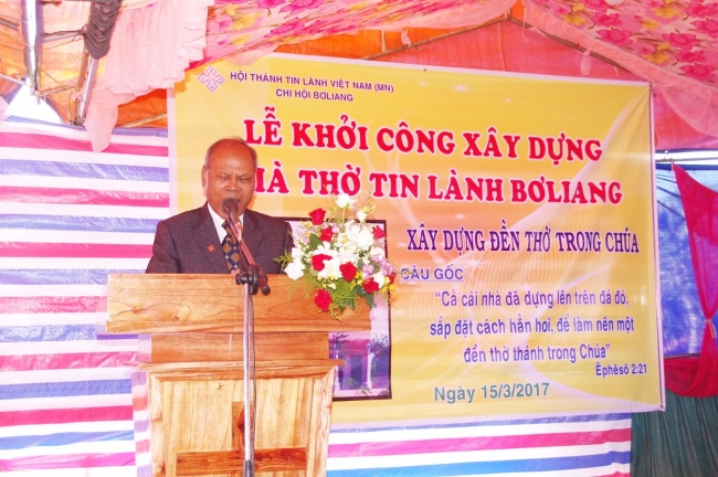 Lễ Khởi Công Xây Dựng Nhà Thờ Tin Lành Bơ Liang – Lâm Đồng