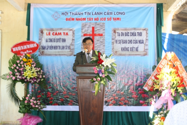 Lễ Công Bố Quyết Định Thành Lập Điểm Nhóm Tây Hồ – Tỉnh Quảng Nam