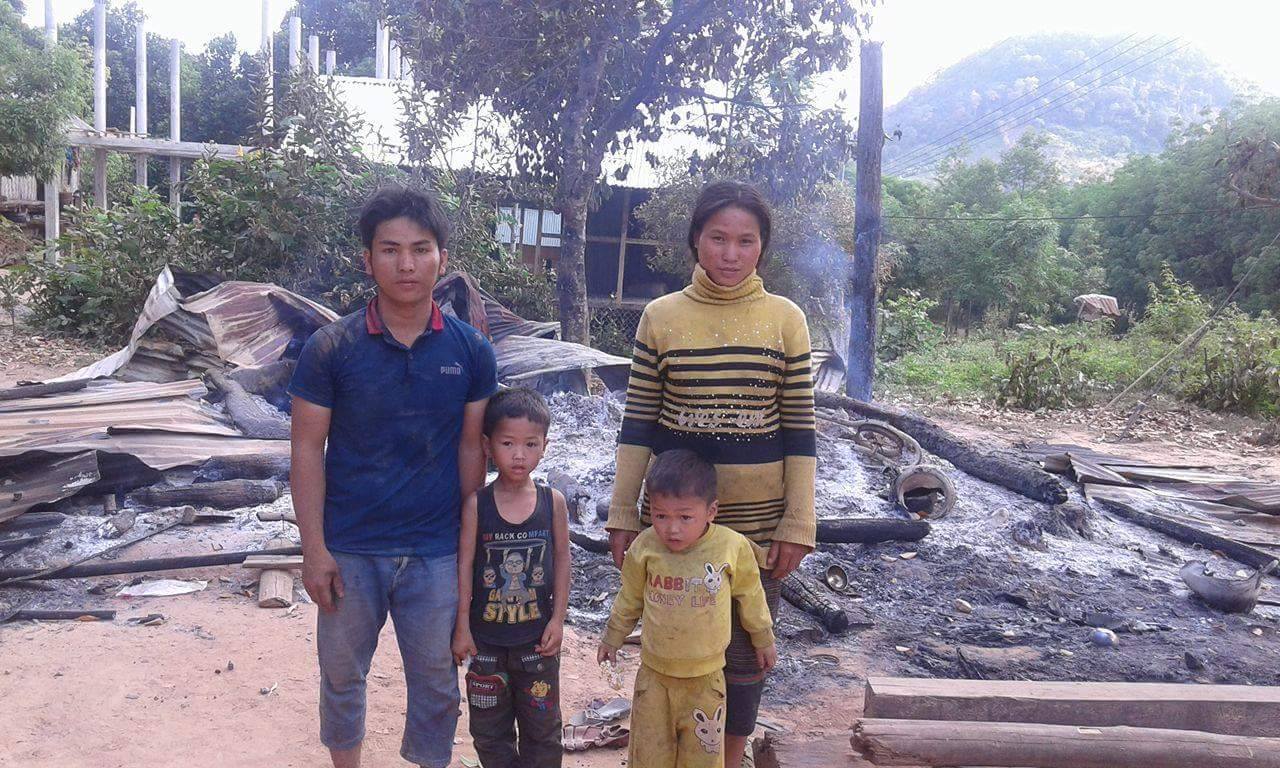 Một gia đình tín hữu ở Khe Sanh bị hoả hoạn