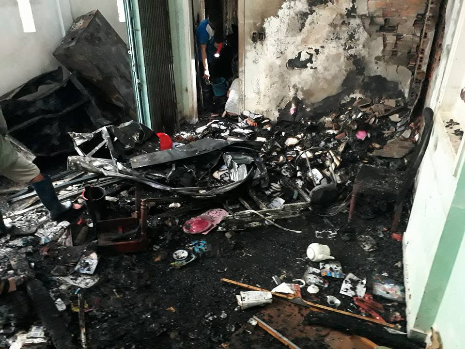 Hoả hoạn tại nhà thờ Tin Lành Tân Minh