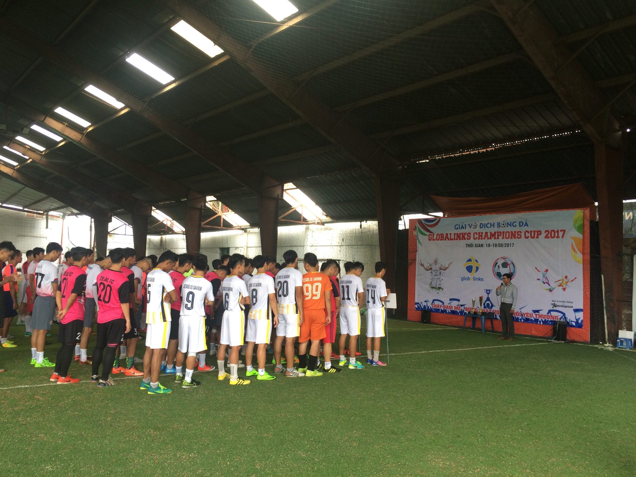 Khai mạc giải bóng đá Cơ Đốc “Globalinks Champions Cup”