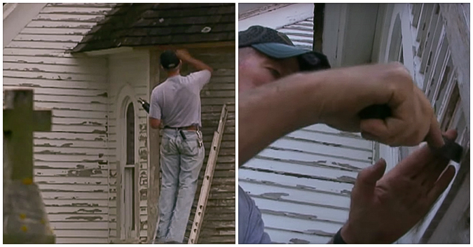 Người đàn ông ung thư sắp chết, dồn sức tàn sửa nhà thờ bỏ hoang và nhận được điều khó tin