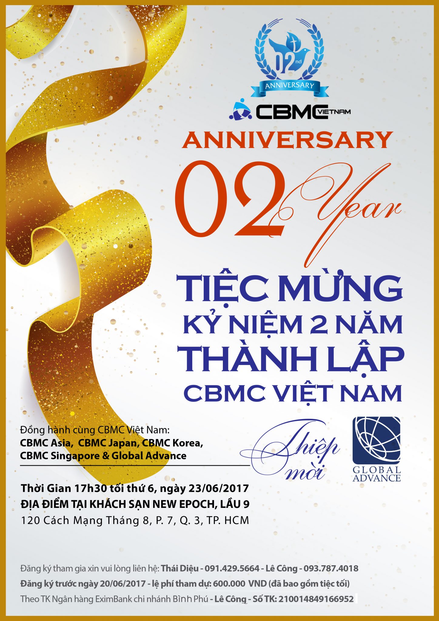 CBMC Việt Nam – 2 năm thành lập