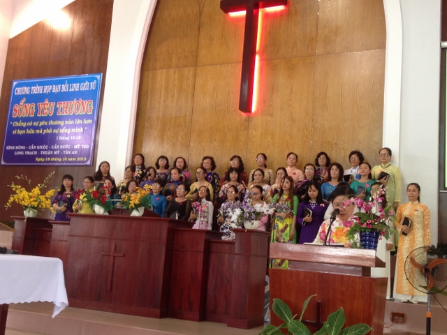Bồi Linh Các Ban Phụ Nữ Tại Hội Thánh Tin Lành Tân An Tỉnh Long An
