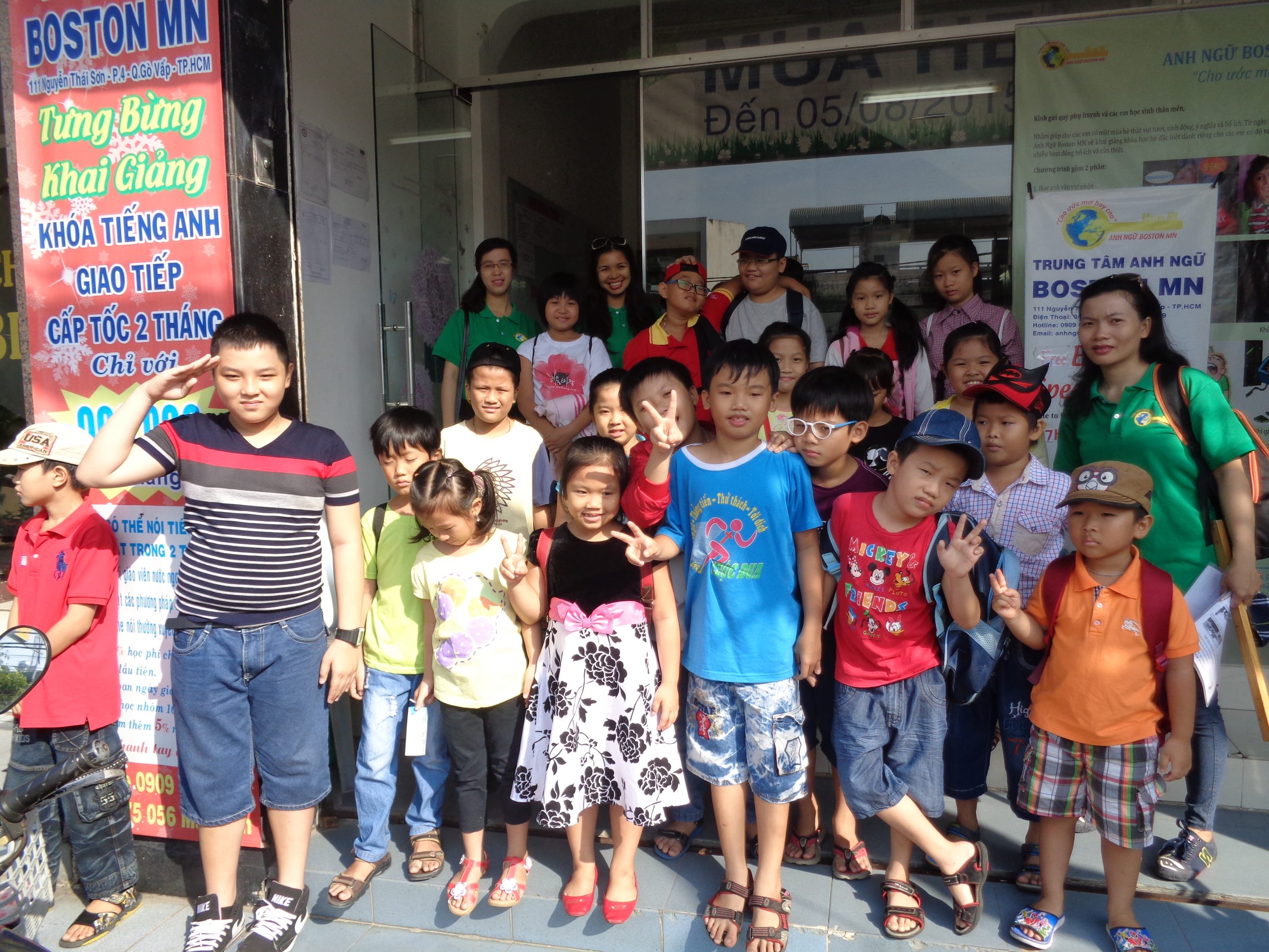 Trung Tâm Anh Ngữ BOSTON MN Giảm Giá 30% Cho Học Viên Là Con Cái Chúa