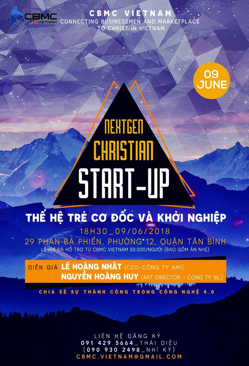 Hội thảo: Thế hệ trẻ Cơ Đốc khởi nghiệp